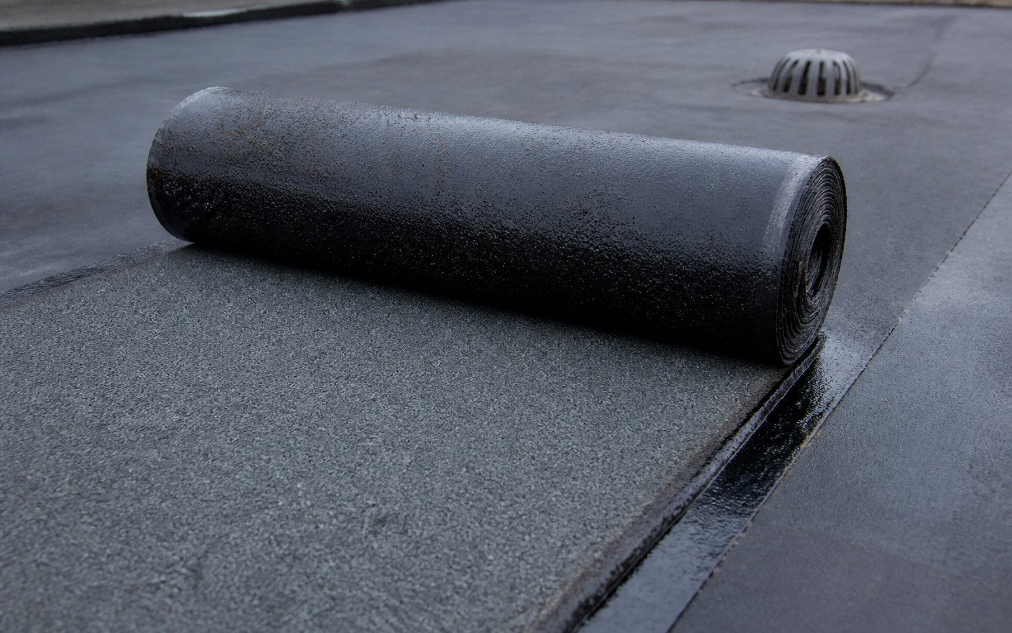 Bituminous membrane roof covering